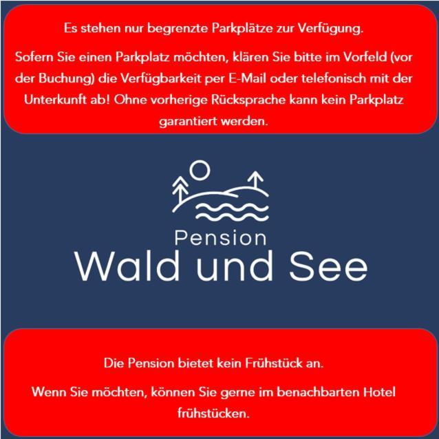 Pension Wald Und See Херингсдорф Экстерьер фото